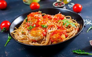 Cheesy Tomato Chicken Pasta