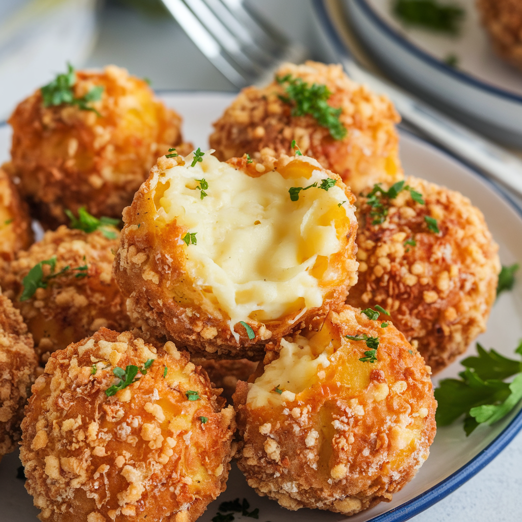 Crispy Potato Cheese Balls – Amazing Potato Snack Recipe!